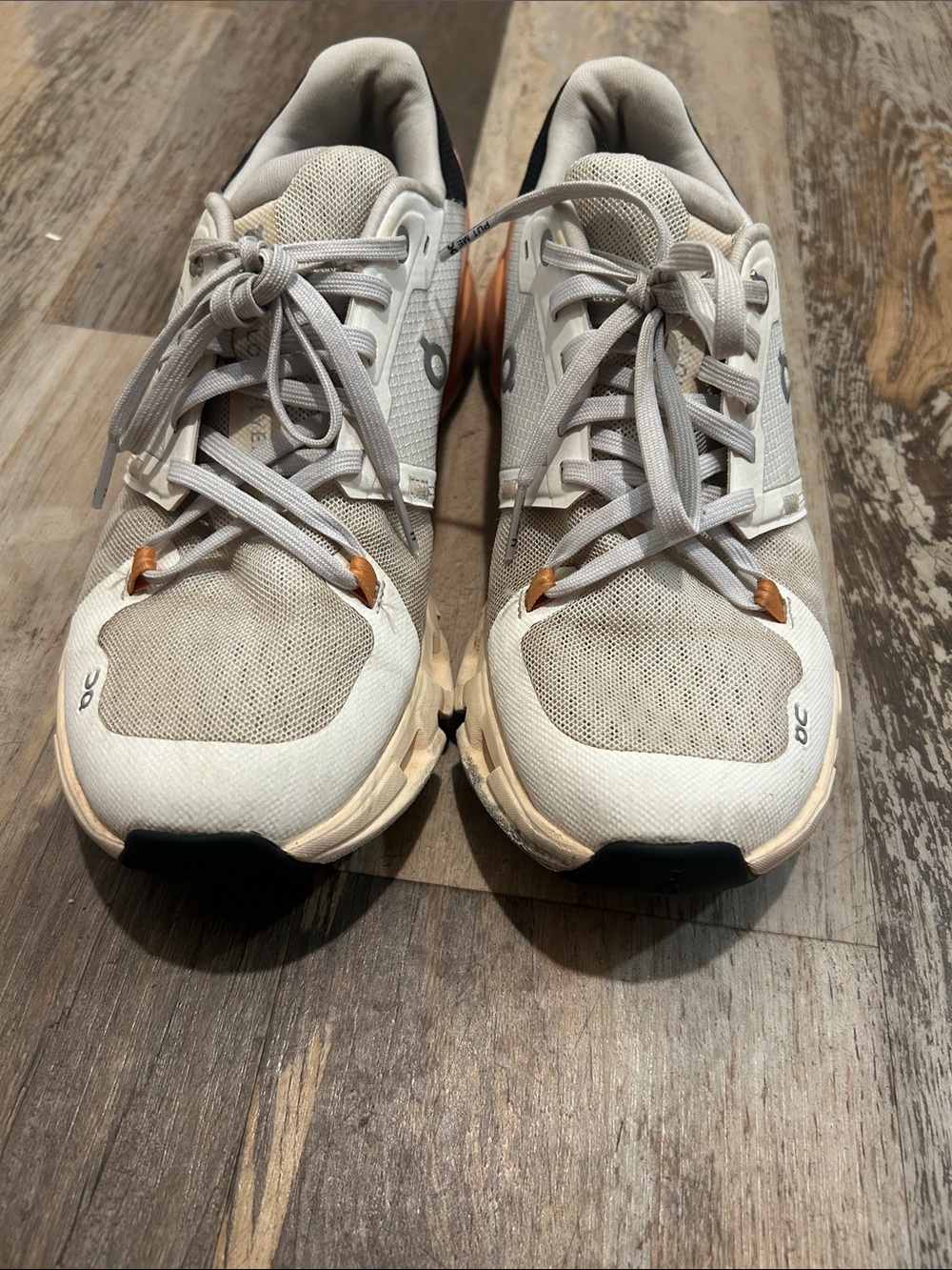 On Cloud Lightweight Women's Running Shoes in Beige